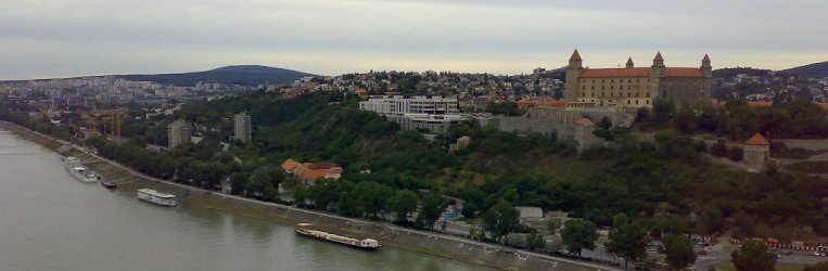 Bratislava - výhled z UFO