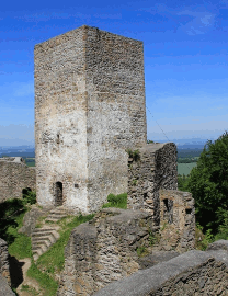 315 Věž hradu Choustník
