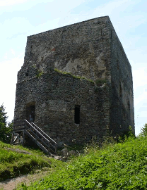 355 Věž hradu Vítkův Hrádek