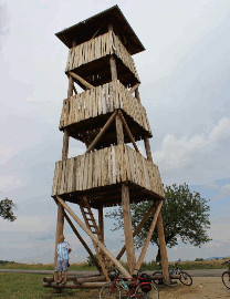 545 Vyhlídková věž archeoskanzen Modrá